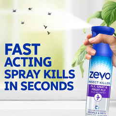 Zevo Fly Gnat and Fruit Fly Flying Insect Spray - 10 fl oz