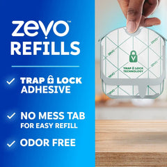 Zevo Plant Flying Insect Trap 3pk Refill White