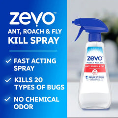 Zevo Ant, Roach & Fly Multi-Insect Indoor Killer Spray 16fl oz